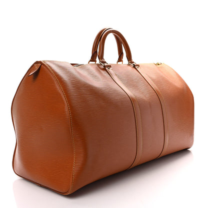 Louis Vuitton Epi Keepall 55 Cipango 3 of 12