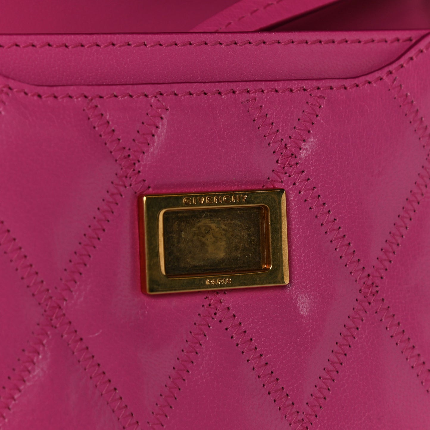 Goatskin Quilted GV3 Mini Pocket Convertible Bag Pink
