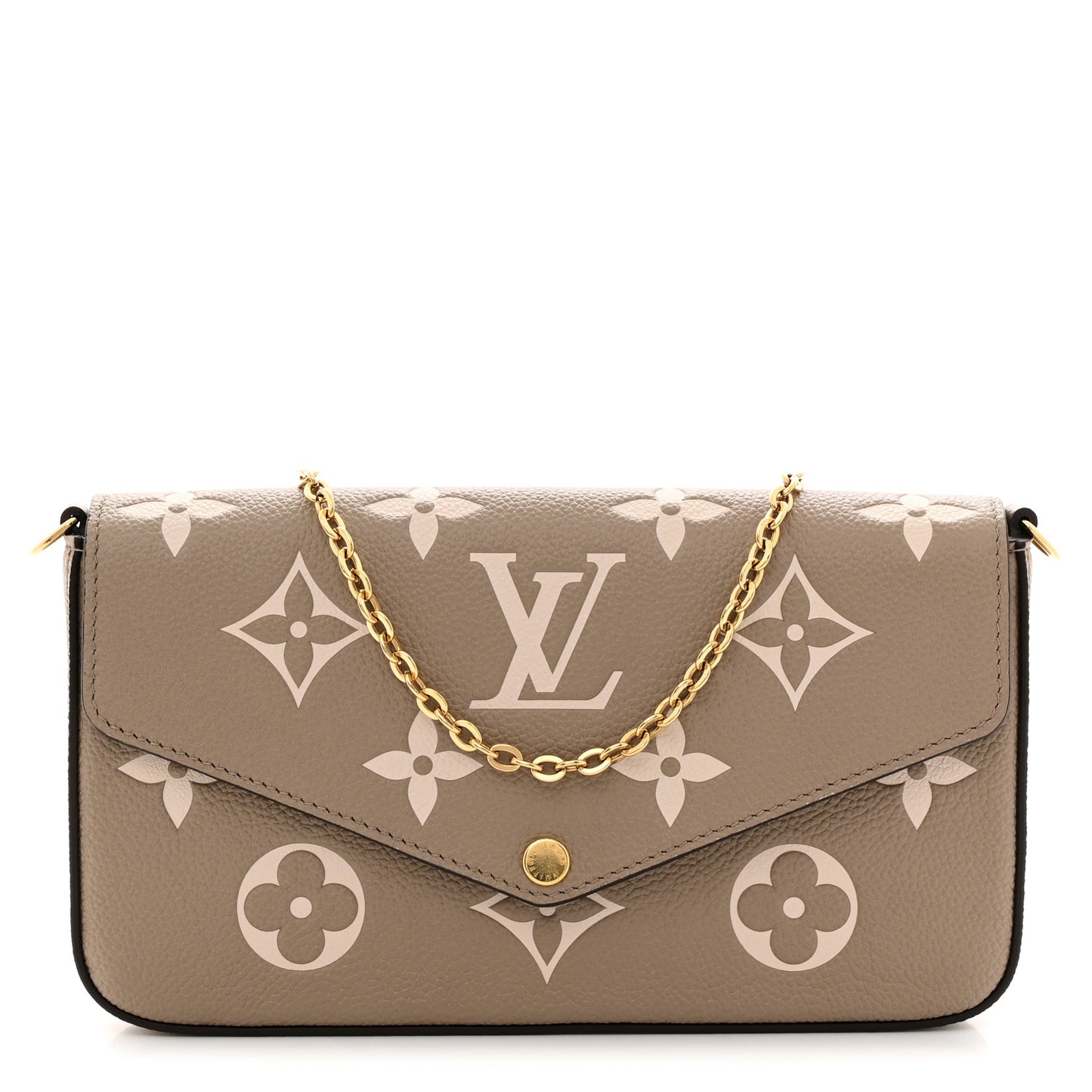 Empreinte Monogram Giant Felicie Pochette Tourterelle Creme
