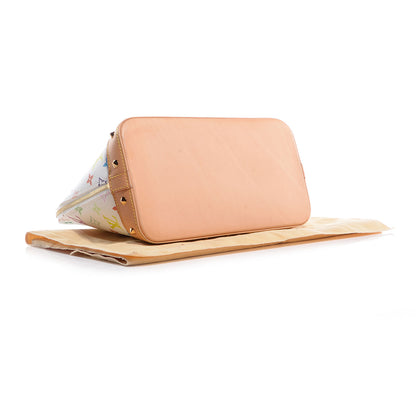 Louis Vuitton Monogram Multicolor Alma White 4 of 7