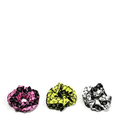 Louis Vuitton Silk Confidential ChouChou Scrunchie Set Multi 1 of 4