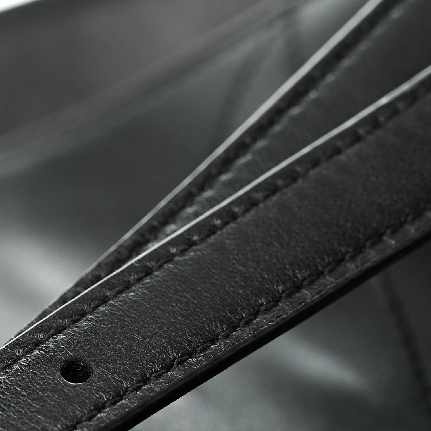 Saint Laurent Lambskin Matelasse Monogram Medium Jamie Shoulder Pouch Bag Black 12 of 12