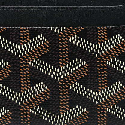 Goyard Goyardine Saint Sulpice Card Holder Black 7 of 7