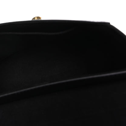 Louis Vuitton Calfskin Since 1854 Embroidered Twist MM Black 6 of 10