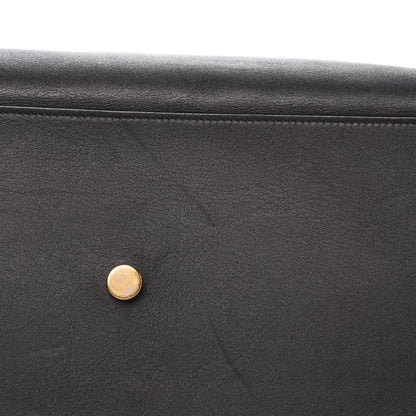 Saint Laurent Smooth Calfskin Small Monogram Cabas Black 11 of 12