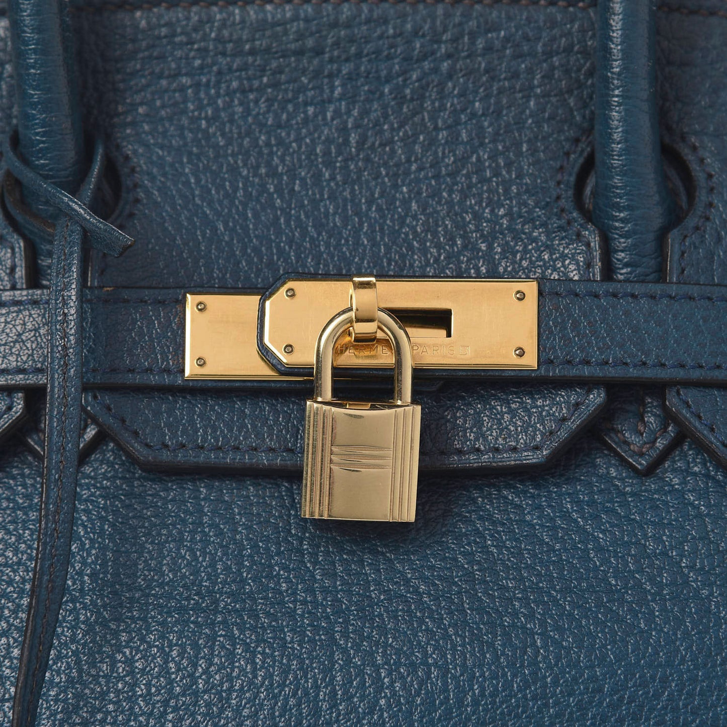 Chevre Mysore Birkin 30 Bleu De Prusse