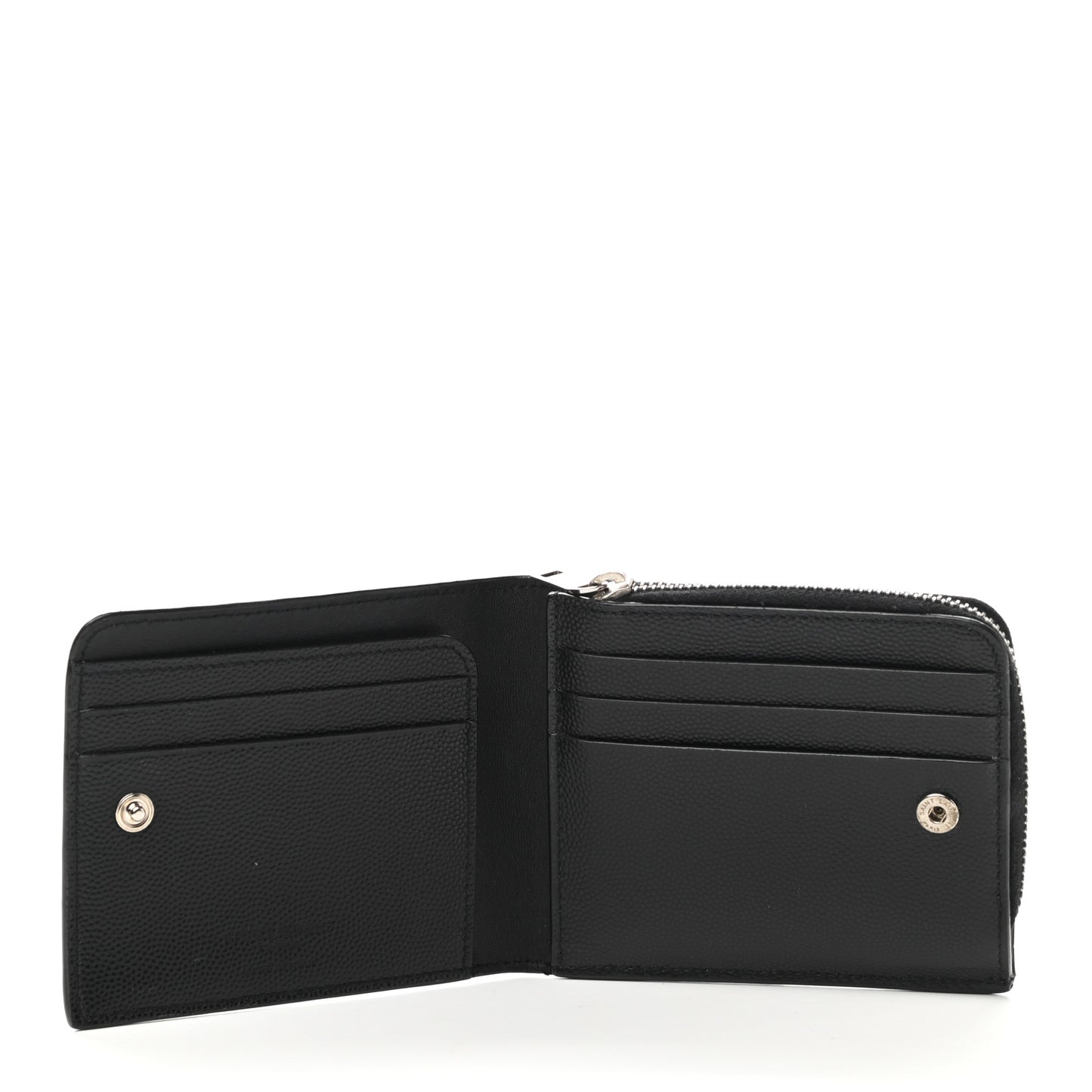 Grain De Poudre Bi-Fold Wallet Black