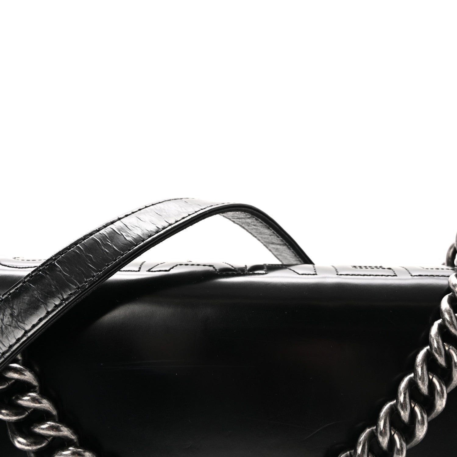 Chanel Glazed Calfskin Medium Boy Flap Black 8 of 10