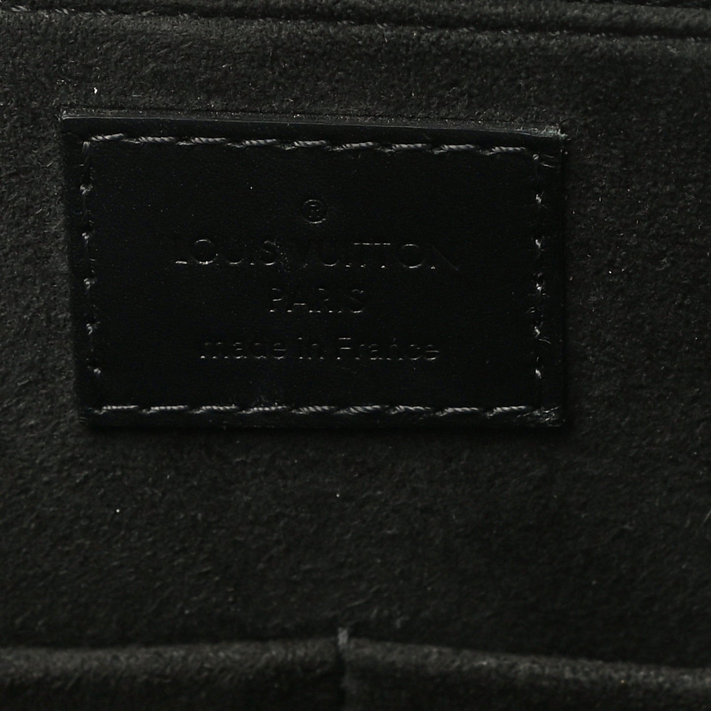 Monogram Cuir Plume Very Tote GM Black