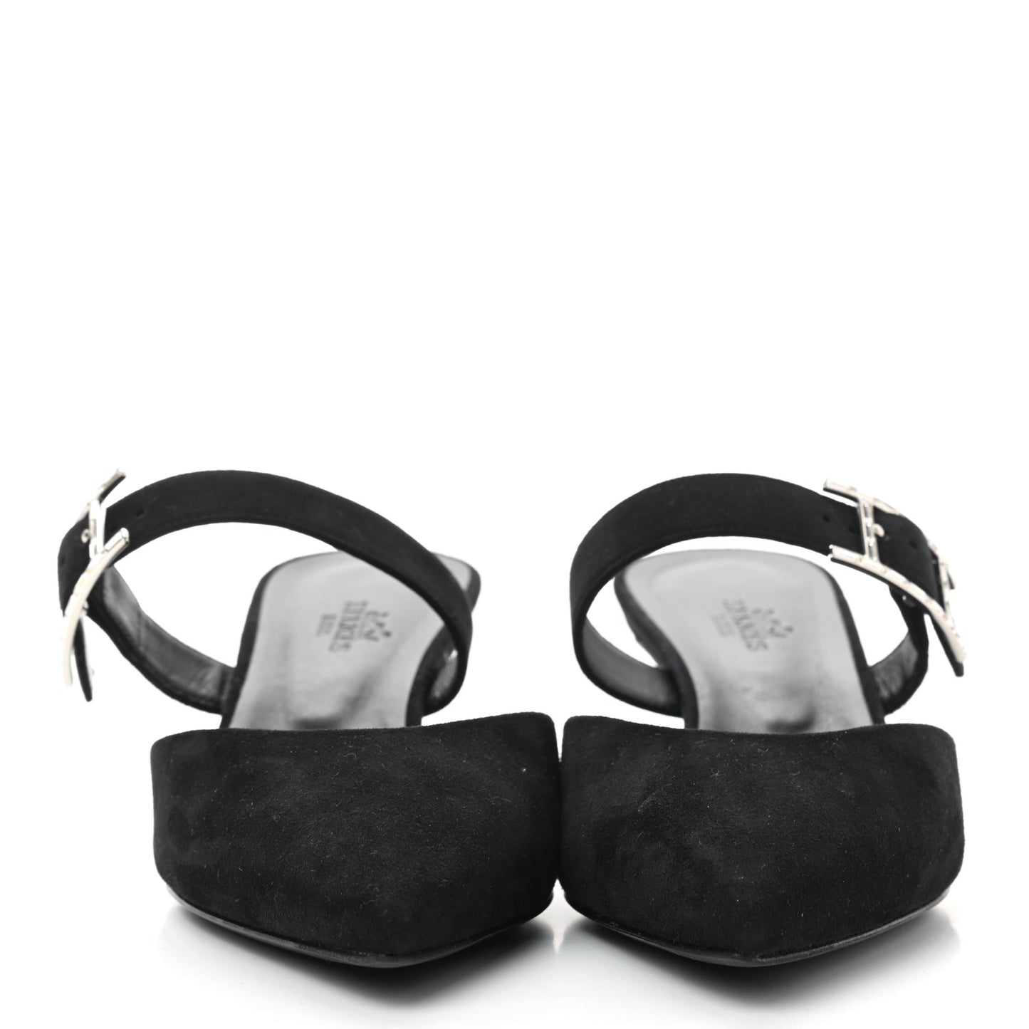Suede Goatskin Blink Mules 37.5 Black