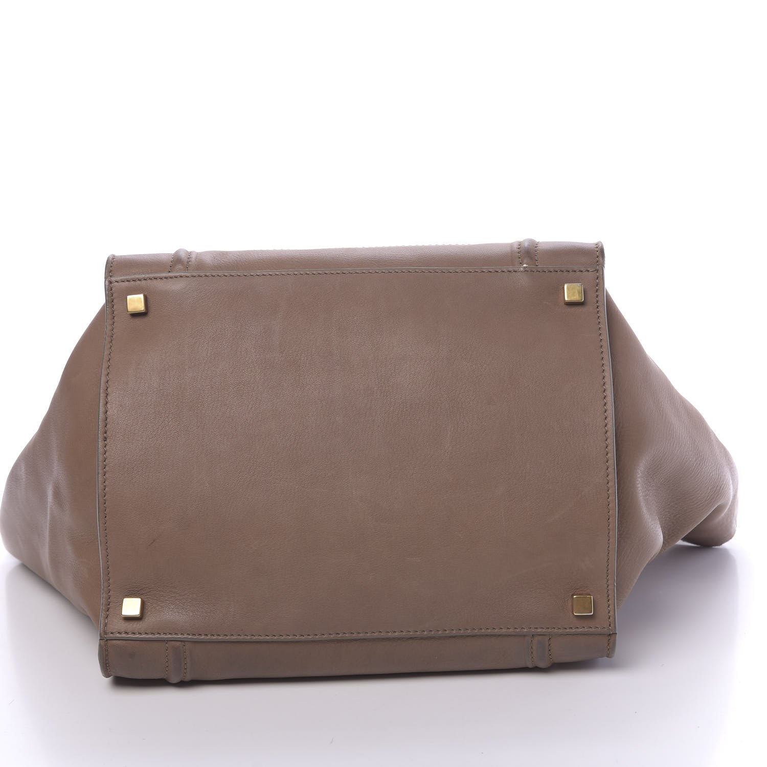 Celine Supple Calfskin Medium Phantom Luggage Taupe 11 of 12