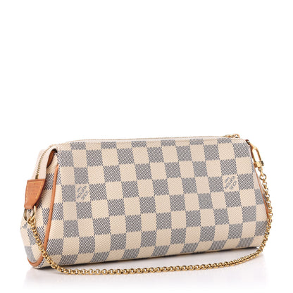Louis Vuitton Damier Azur Eva Clutch 3 of 11