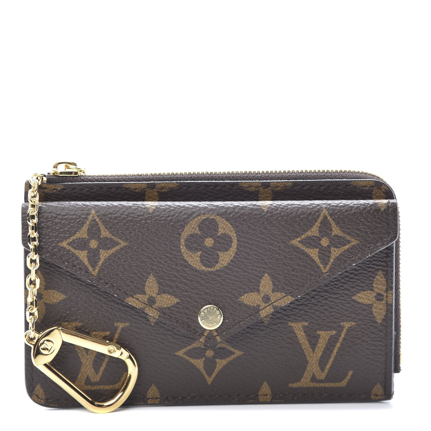 Louis Vuitton Monogram Recto Verso Card Holder Black 1 of 10