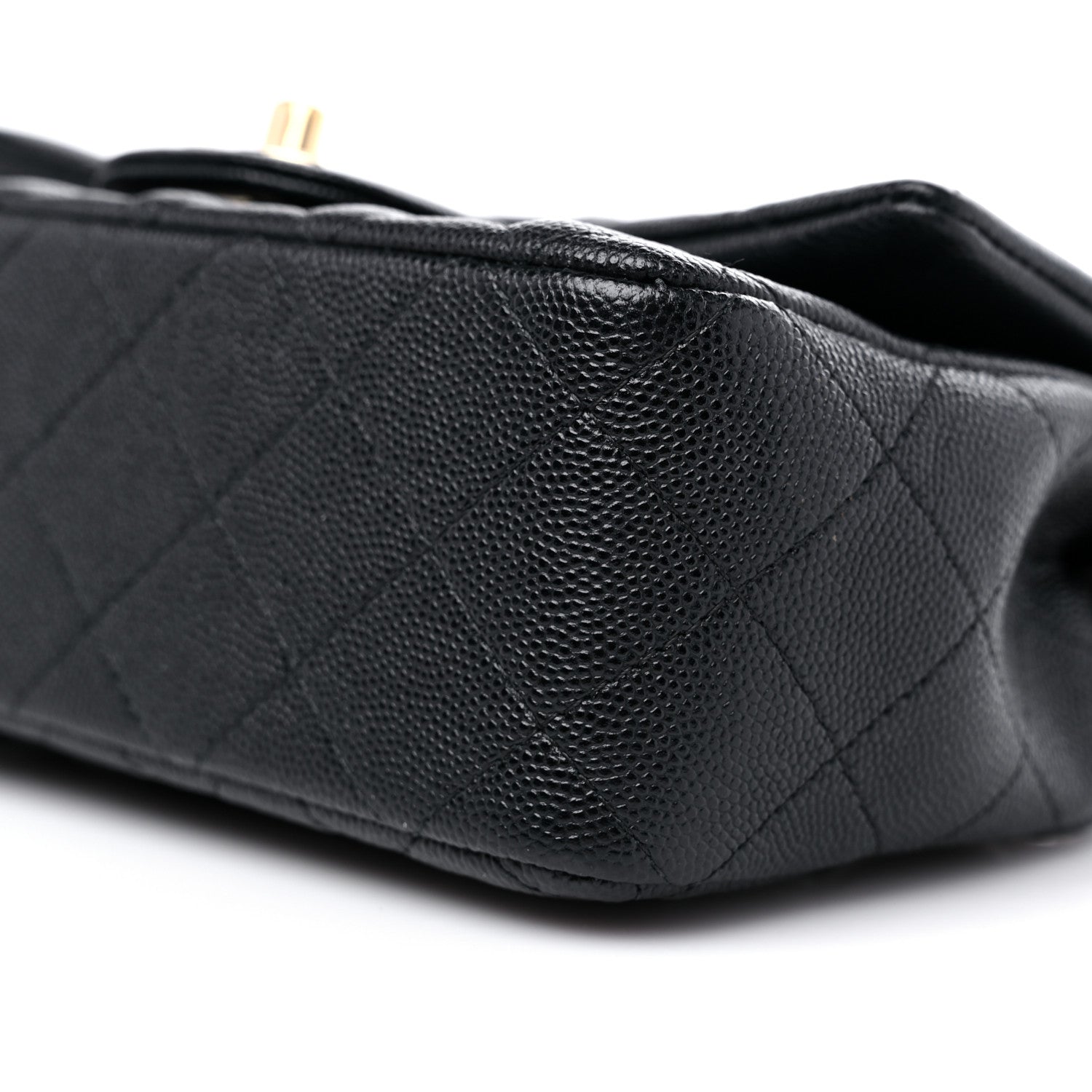 Chanel Caviar Quilted Mini Rectangular Flap Black 9 of 11