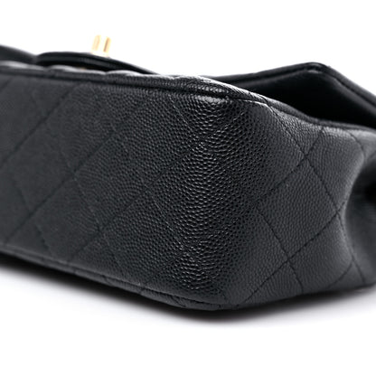 Chanel Caviar Quilted Mini Rectangular Flap Black 9 of 11