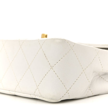 Chanel Lambskin Quilted Small Flap White 11 of 17
