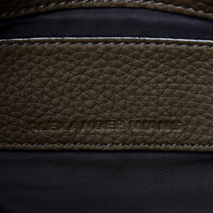 Alexander Wang Pebbled Calfskin Mini Rockie Matte Khaki Green Rhodium Hardware 7 of 10