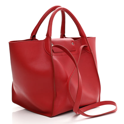Celine Smooth Calfskin Small Big Bag Pop Red 2 of 7