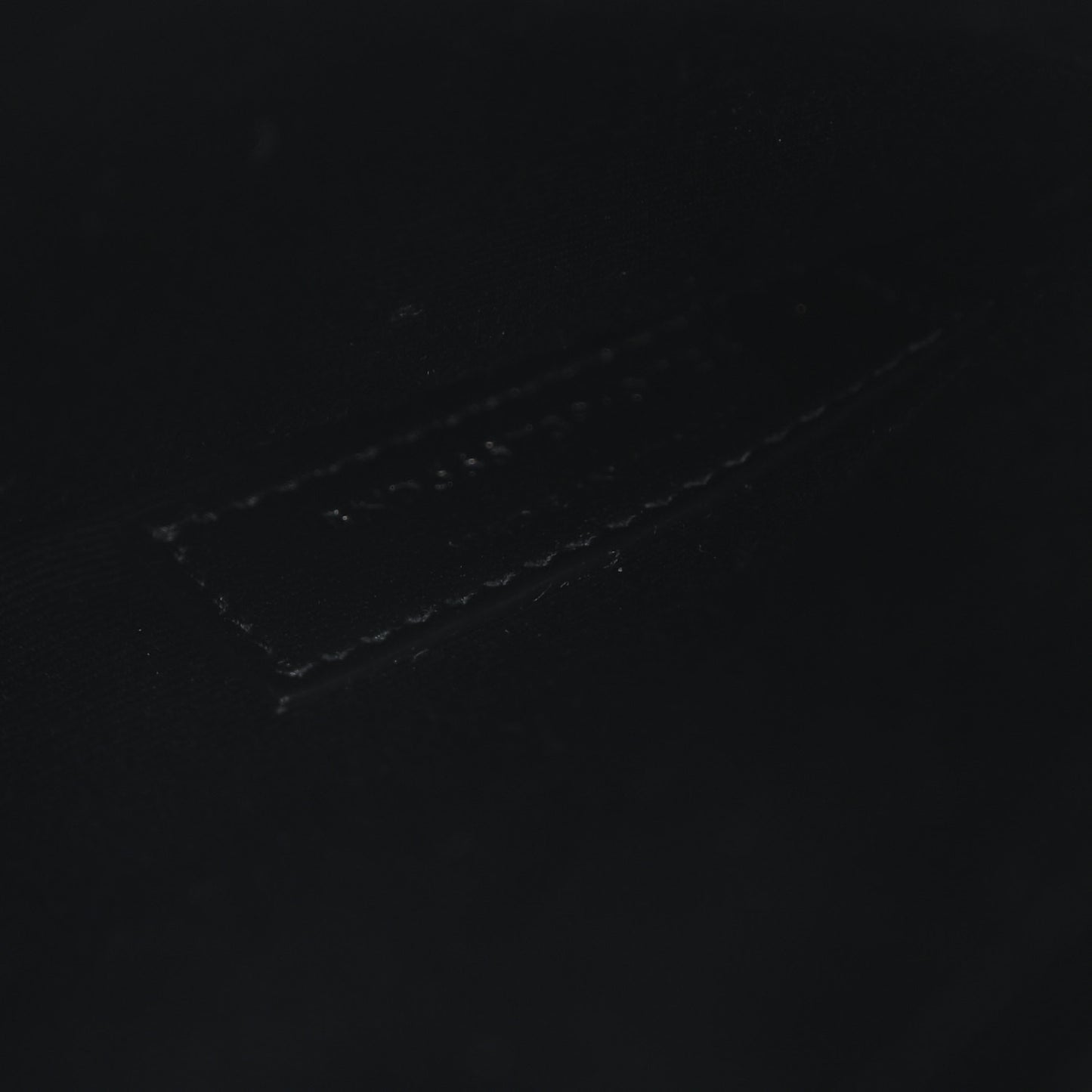 Patent Calfskin Monogram Uptown Clutch Black