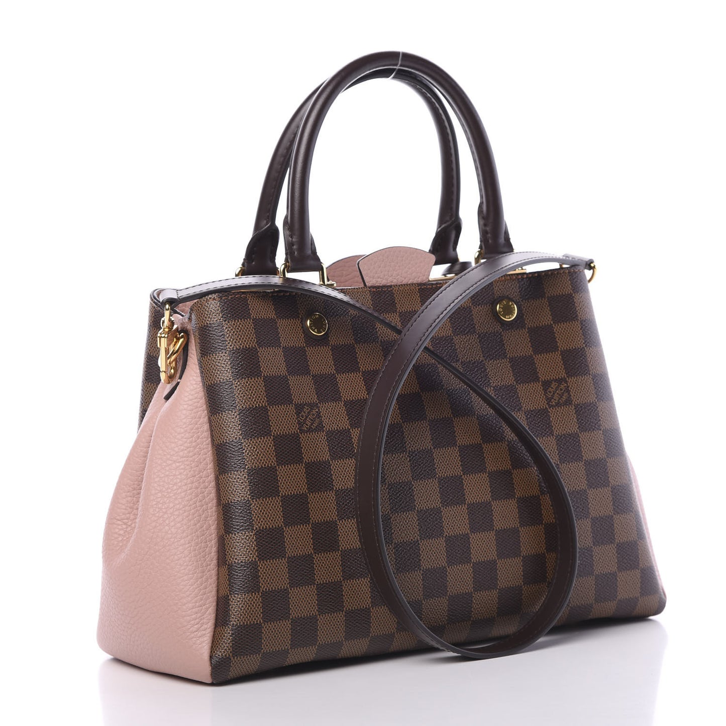 Damier Ebene Cuir Taurillon Brittany Magnolia