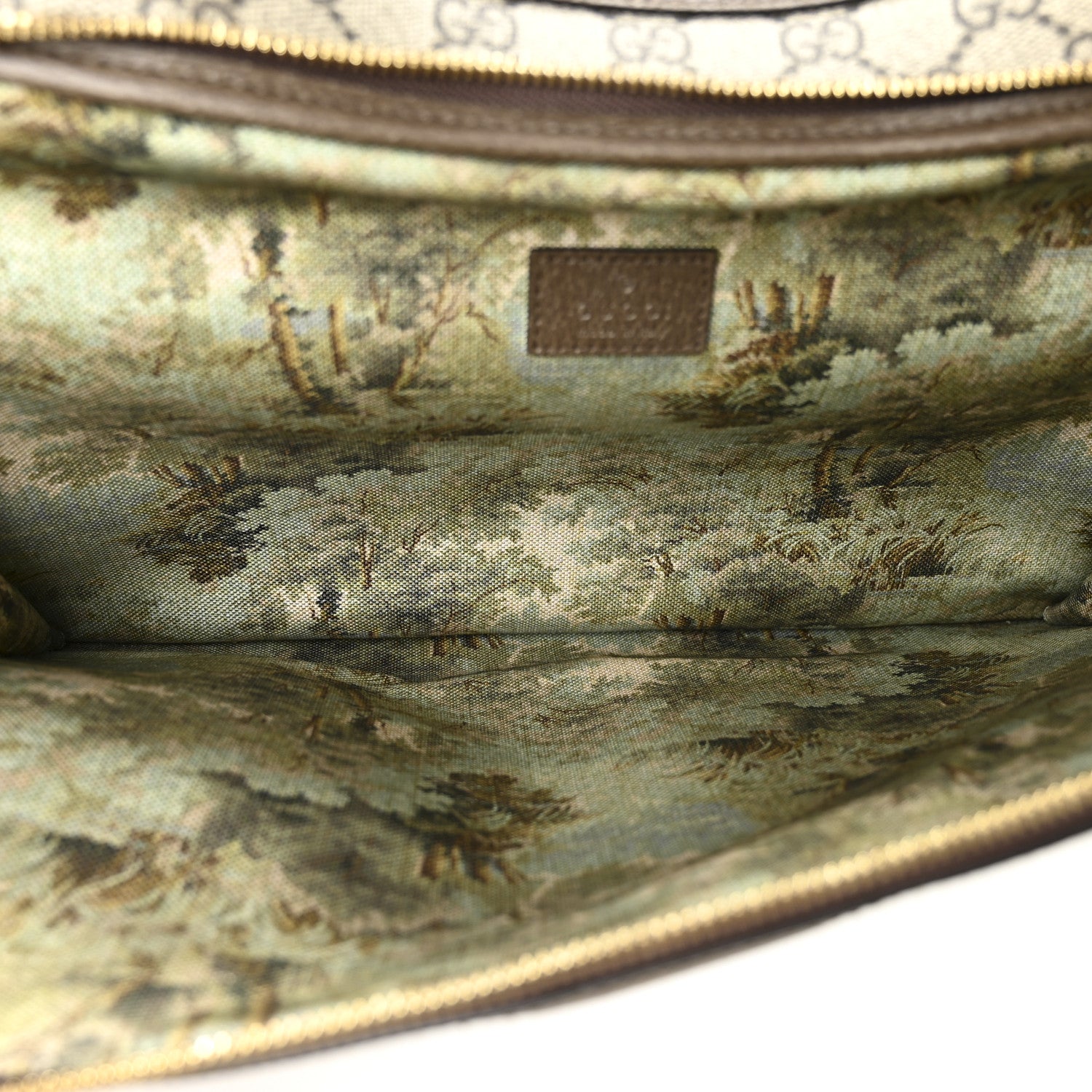 Gucci GG Supreme Monogram Web Small Pet Carrier Beige Ebony New Acero 11 of 23