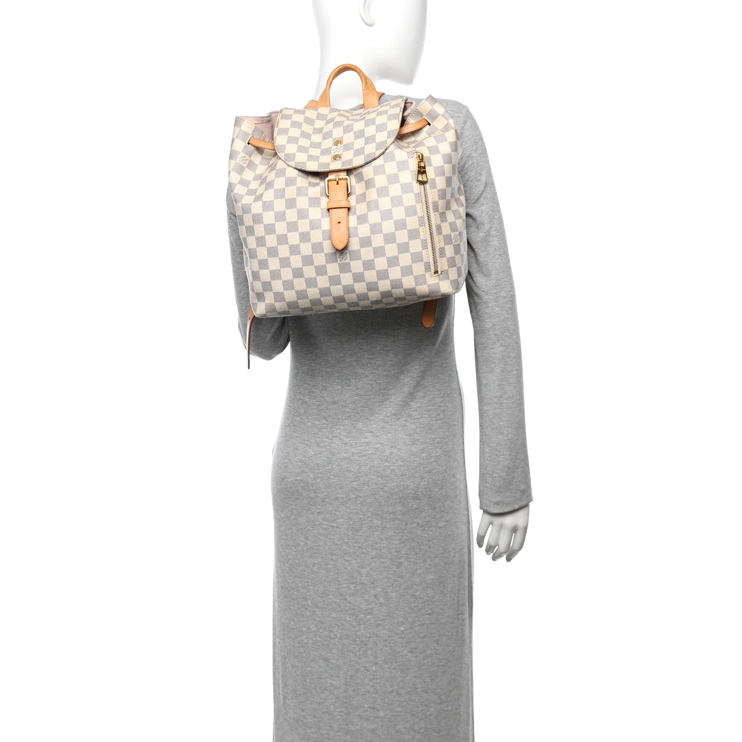 Louis Vuitton Damier Azur Sperone Backpack 2 of 10