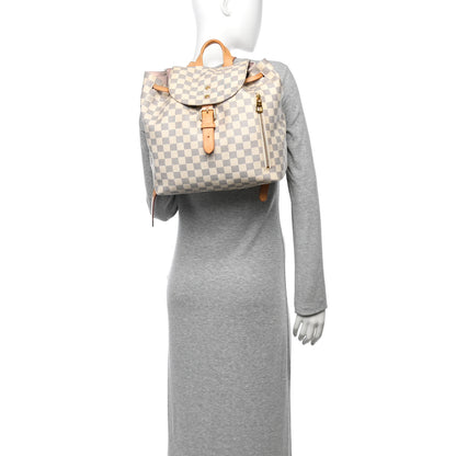 Louis Vuitton Damier Azur Sperone Backpack 2 of 10