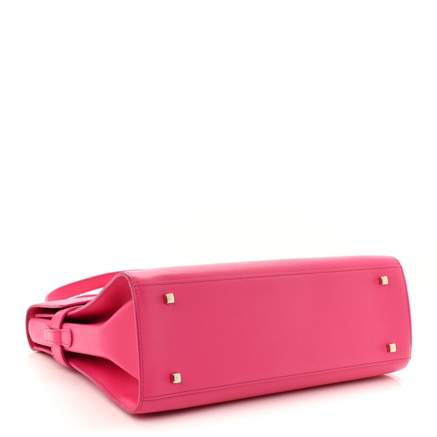 Calfskin GM Tempete Satchel Fuchsia