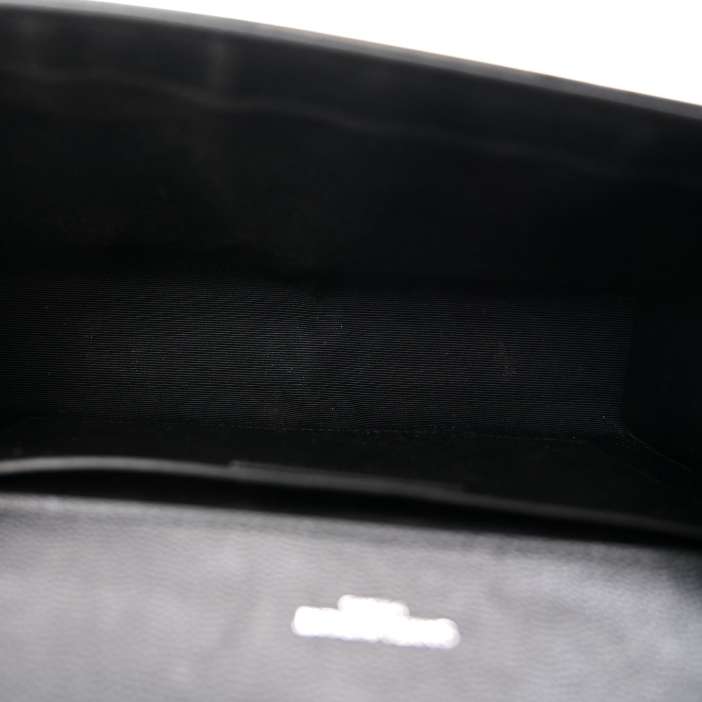 Grain De Poudre Medium Classic Monogram Kate Satchel Black