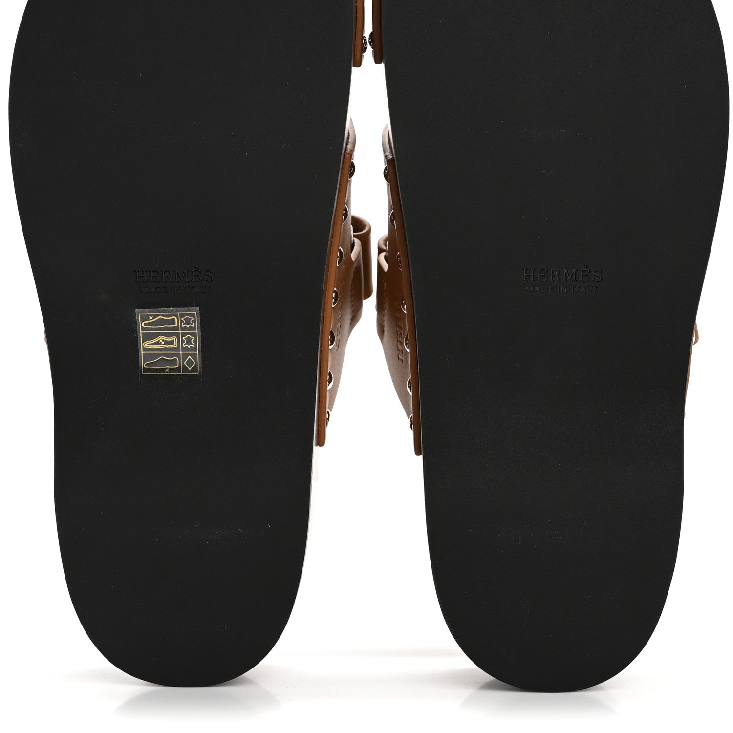 Hermes Calfskin Womens Kos Clog 40 Naturel 6 of 10