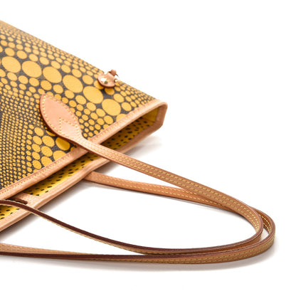Louis Vuitton Monogram Kusama Waves Neverfull MM Yellow 11 of 11