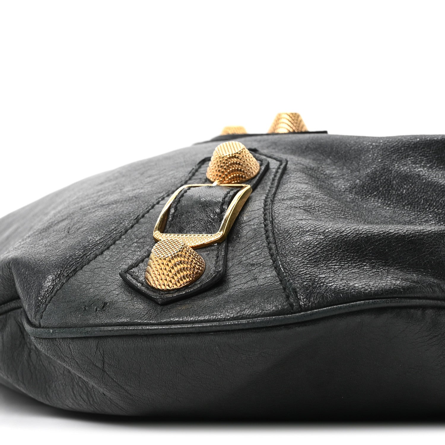 Balenciaga Chevre Giant 21 Gold Hardware Hobo  Black 10 of 10
