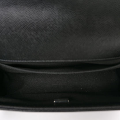 Chanel Caviar Quilted Medium Boy Flap Black 5 of 10