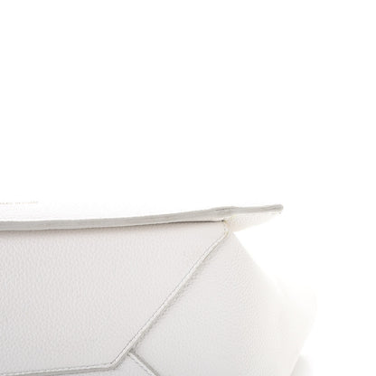 Celine Baby Grained Calfskin Small Tri-Fold Bag White 16 of 16