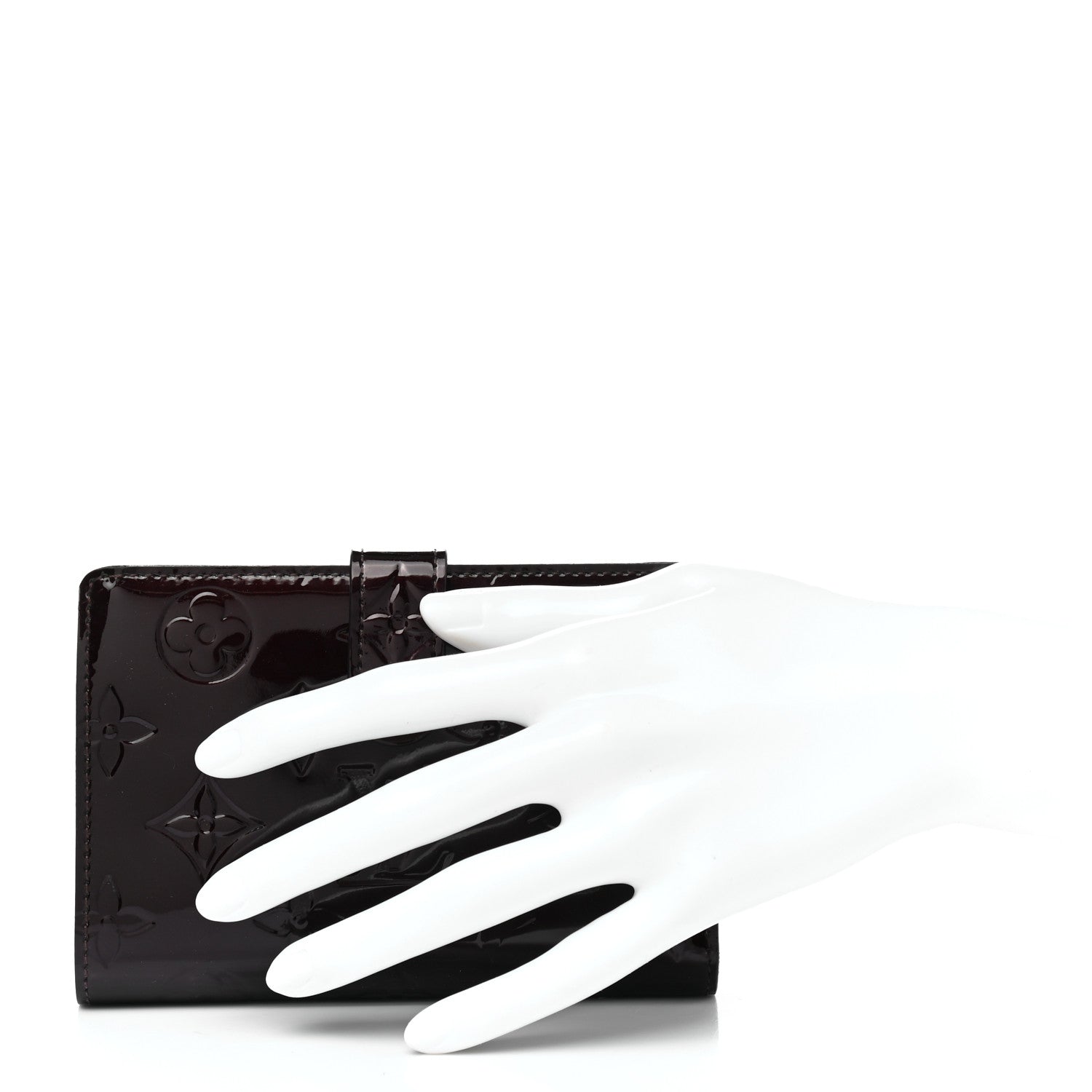 Louis Vuitton Vernis French Purse Wallet Amarante 2 of 8
