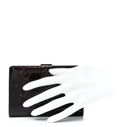 Louis Vuitton Vernis French Purse Wallet Amarante 2 of 8