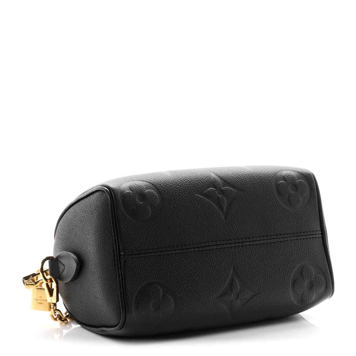 Louis Vuitton Empreinte Monogram Giant Speedy Bandouliere 20 Black 4 of 9