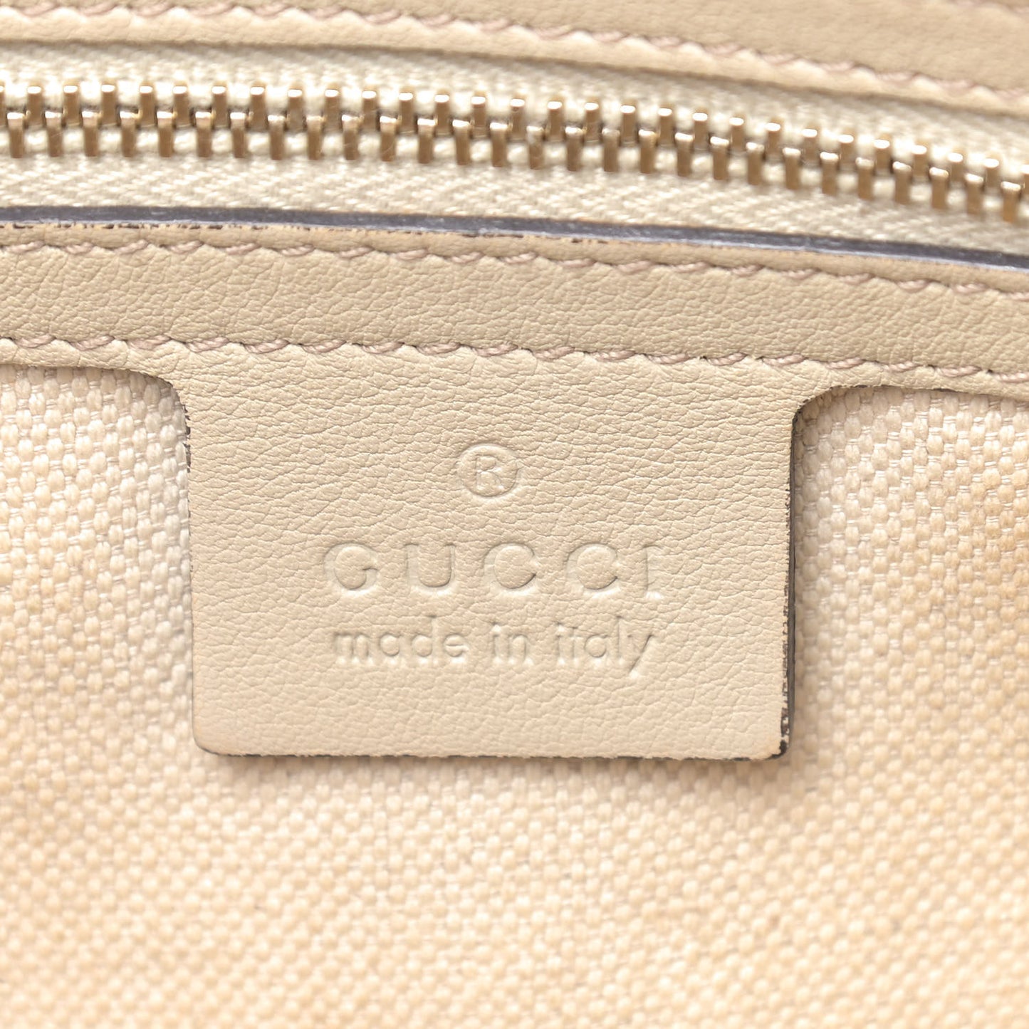 Guccissima Medium Mayfair Tote Off White