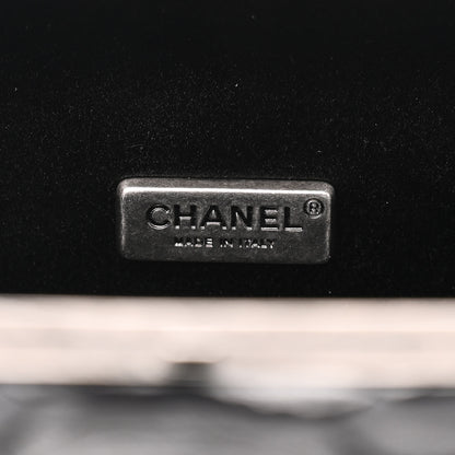 Chanel Snakeskin Box Kisslock Crosssbody Black 6 of 11