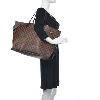 Louis Vuitton Damier Ebene Neverfull GM 2 of 25