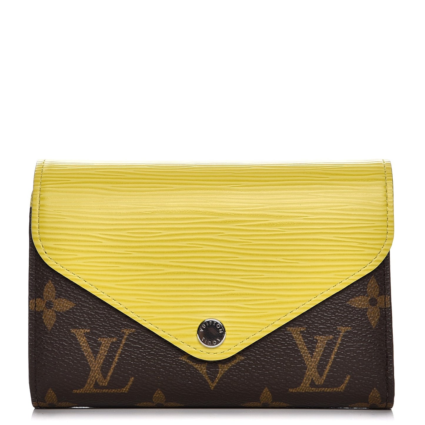 Epi Monogram Marie-Lou Compact Wallet Pistache