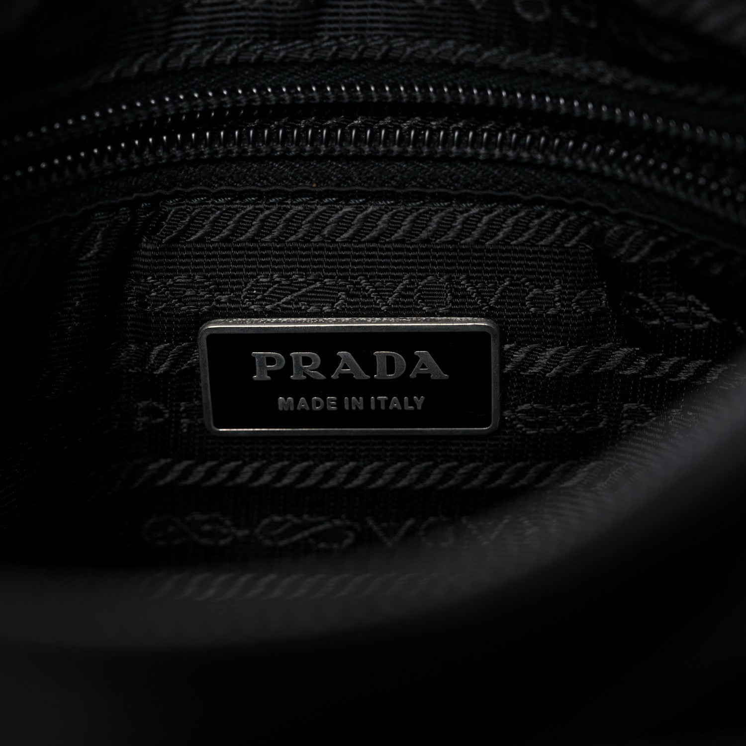 Prada Nylon Vela Messenger Black 5 of 13