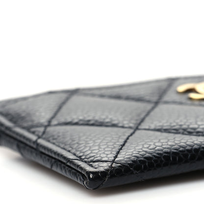 Chanel Caviar Quilted Card Holder Black 10 of 12