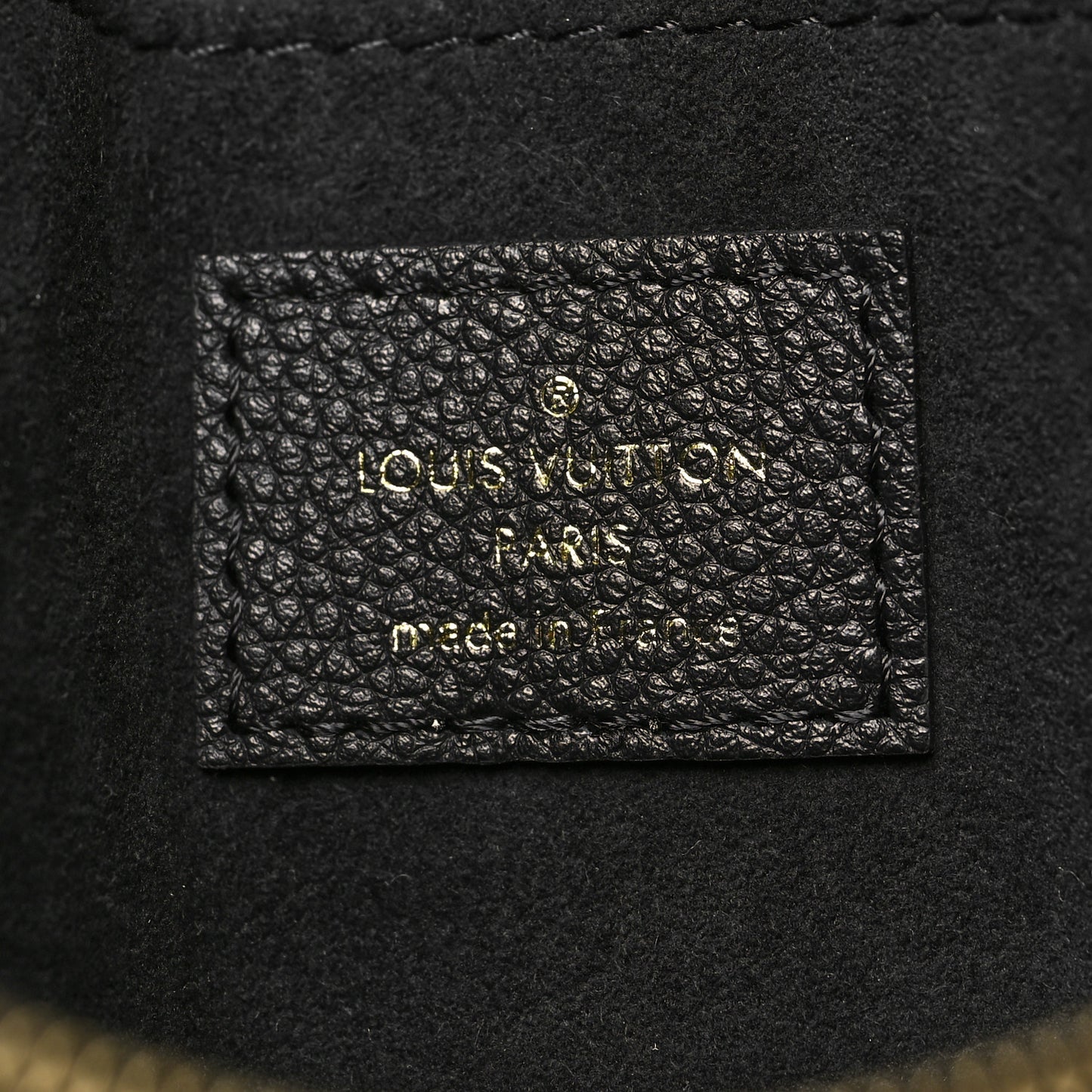 LOUIS VUITTON Empreinte Monogram Giant Madeleine MM Black