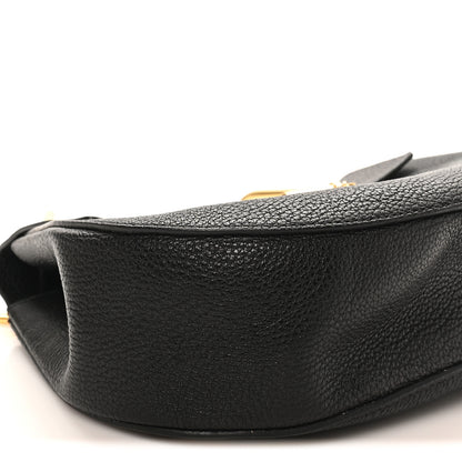 Chloe Grained Lambskin Drew Shoulder Bag Black 8 of 9