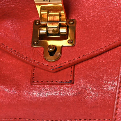 Proenza Schouler Lambskin Medium PS1 Satchel Red 9 of 12