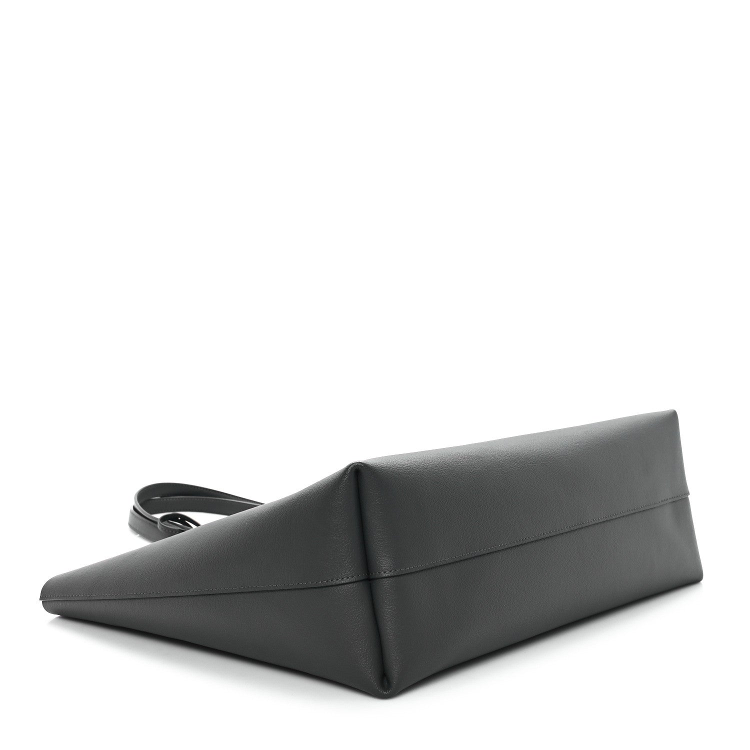 Saint Laurent Calfskin Large Shopping Tote Storm 5 of 12