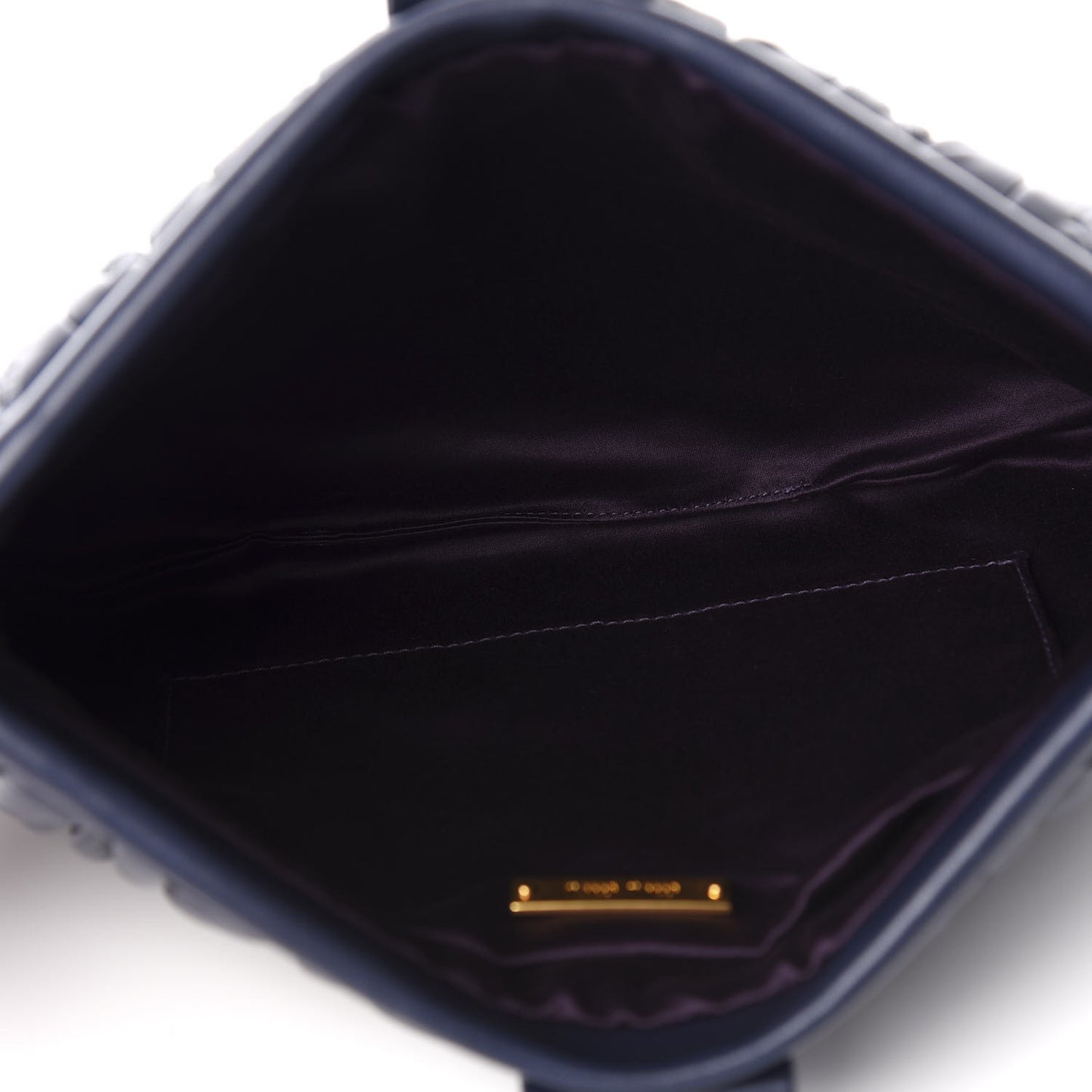 Nappa Matelasse Clutch Bleuette