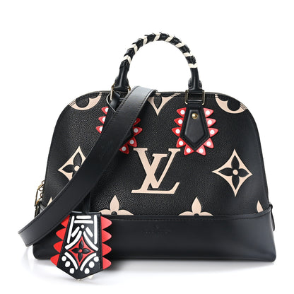 Louis Vuitton Empreinte Monogram Giant Crafty Alma PM Black Creme 1 of 8