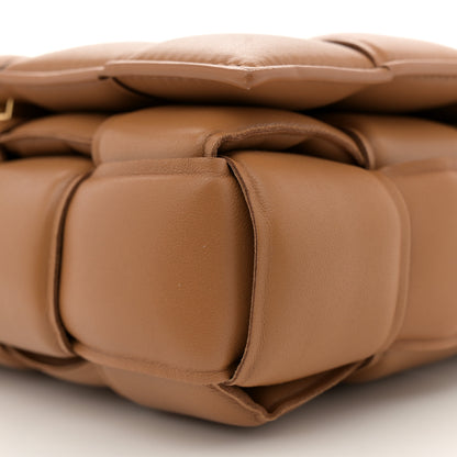 Bottega Veneta Nappa Maxi Intreccio Padded Cassette Crossbody Bag Caramel 10 of 13